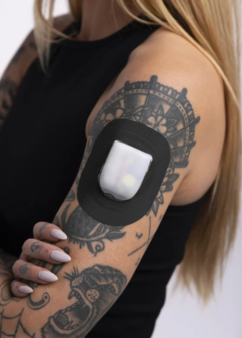 Αυτοκόλλητα για Omnipod - Skin Grip Adhesive Patches Black - Image 5