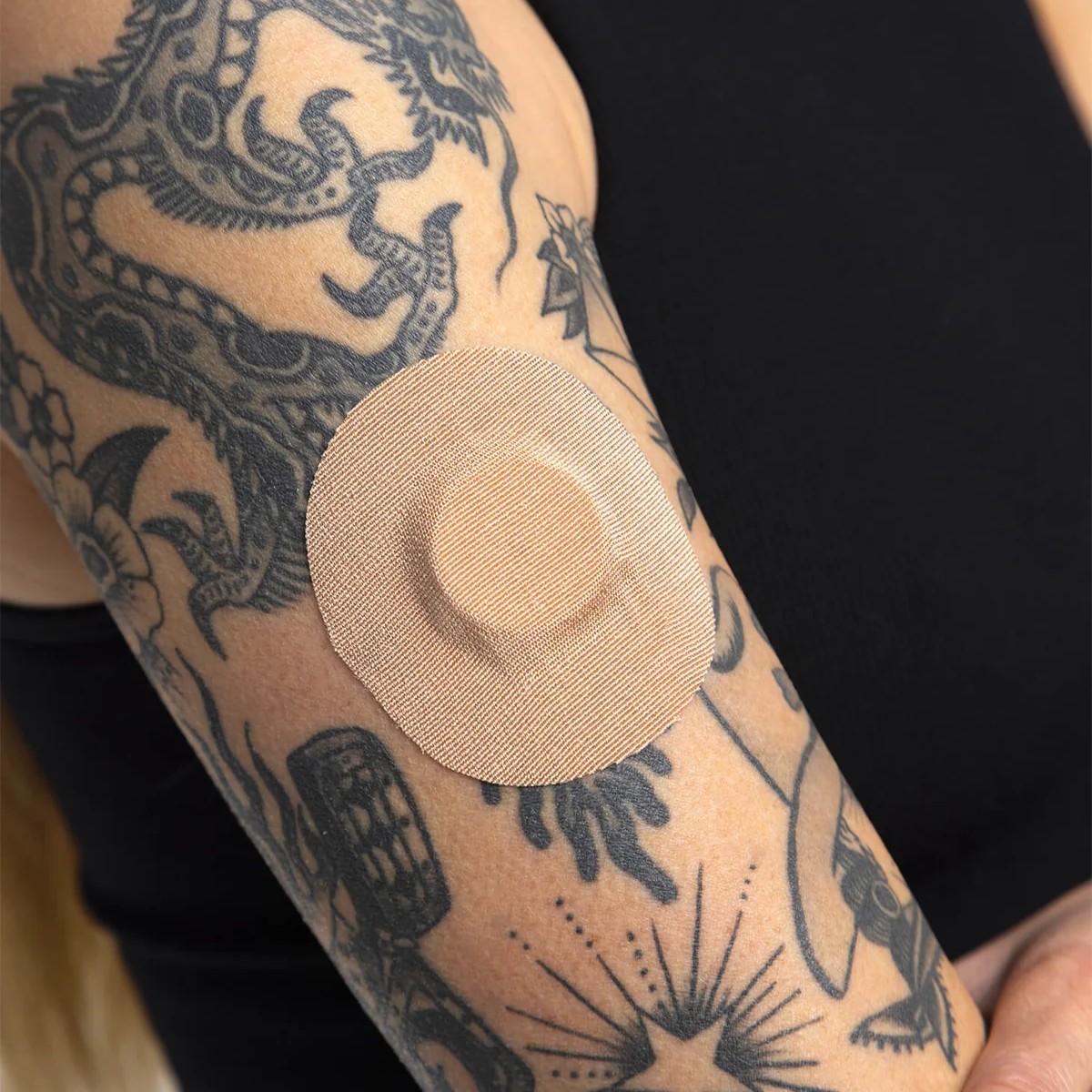 Αυτοκόλλητα Αισθητήρων Freestyle Libre 2 & Lingo - Skin Grip Patches Tan - Image 3