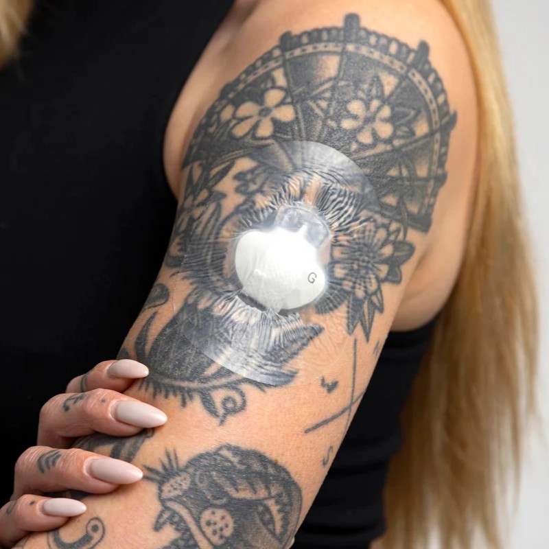 Διαφανή αυτοκόλλητα Αισθητήρων για Medtronic και Libre - Skin Grip Patches - Image 3