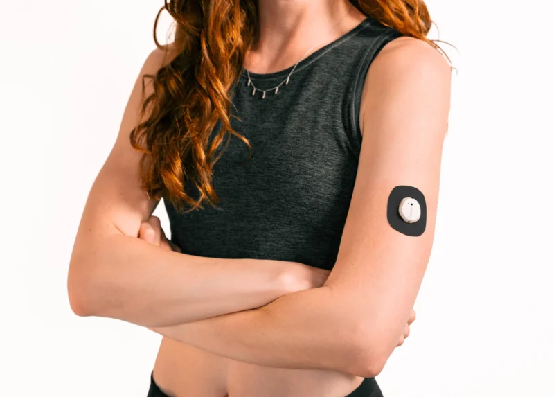 Αυτοκόλλητα Αισθητήρων με κενό Dexcom G7 & Stelo - Skin Grip Patches Black - Image 3