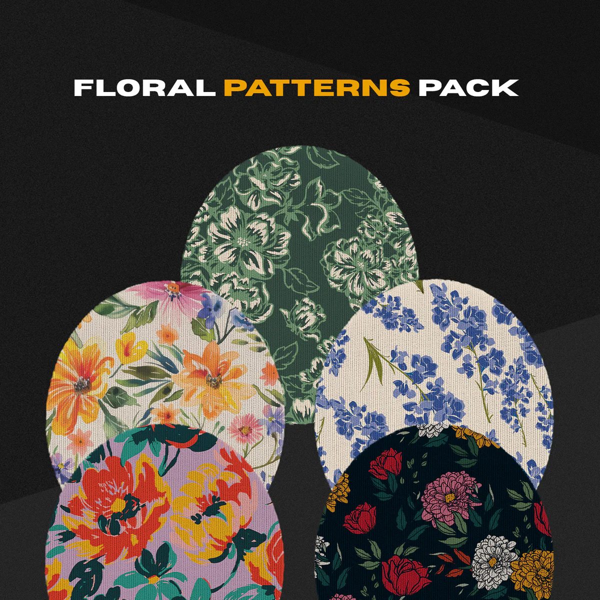 Αυτοκόλλητα αισθητήρων Medtronic Guardian - Skin Grip Patches Floral 10 τεμ. - Image 3