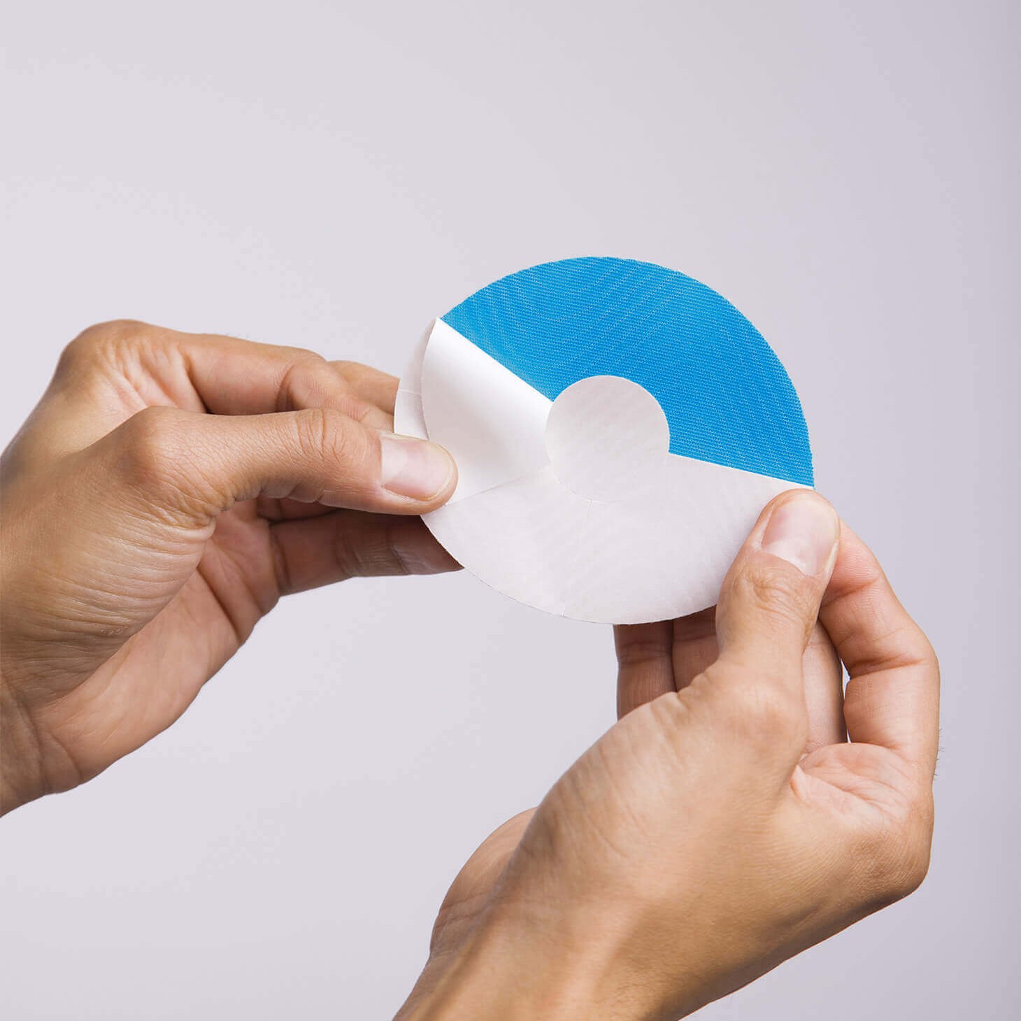 Αυτοκόλλητα αισθητήρων Medtronic Guardian/Elite - Skin Grip Patches Blue - Image 2