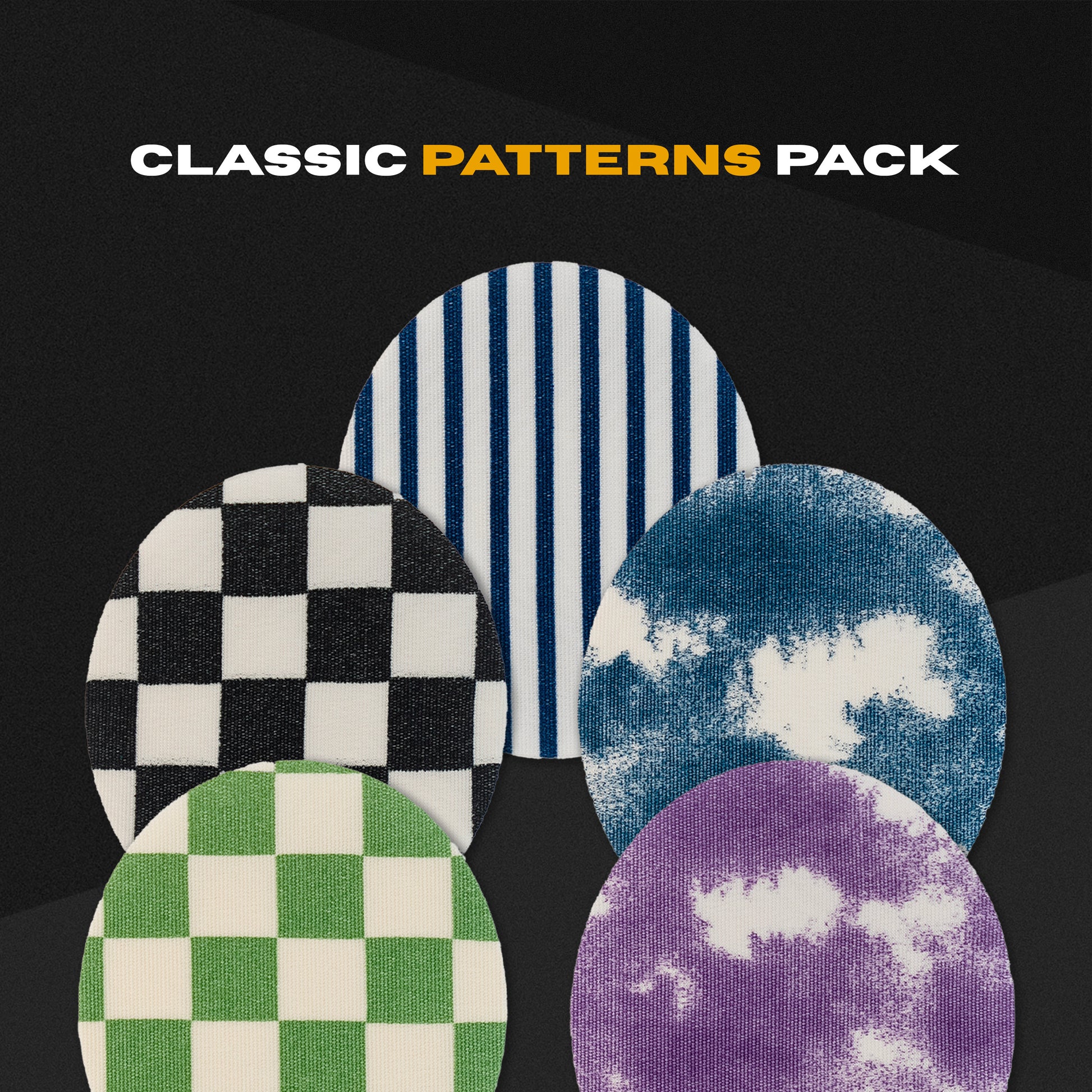 Αυτοκόλλητα αισθητήρων Medtronic Guardian/Elite - Skin Grip Patches Classics 10 τεμ. - Image 2